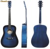 Chitara acustica nou  albastra Tenson