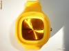 Ceas Silicon Fashion Unisex  ss.com Galben