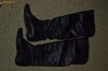cizme de piele negre