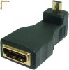 Adaptor micro HDMI tata - HDMI mama - la 90 grade-6876