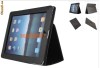 Toc Ipad 2 din piele neagra pentru apple folie ecran cadou expediere gratuita