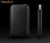 Husa Toc de Piele original Apple iPhone 4 / 4s, 3g / 3gs - Cu sigla Apple + CADOU Folie de protectie display