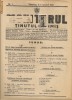 Romania.1940 Monitorul Tinutului Timis nr.1 francat 25 b.Centenar Carol HP.3