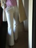 PANTALONI ZARA GROSI, CULOAREA UNTULUI, MARIME XS, ABSOLUT SUPERBI, USOR EVAZATI