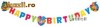 Banner litere 'HAPPY BIRTHDAY' WINNIE