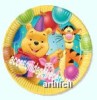10 farfurii carton 23cm WINNIE SURPRISE