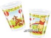 10 pahare plastic WINNIE si PIGLET