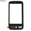 Carcasa fata cu Touchscreen HTC Bravo, Desire Neagra  Originala