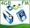 Mini MP3 Player 4GB, functie FM, display color,  diferite culori  - PRETI PROMOTIONAL -