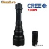 Lanterna Tactical Profesionala Led CREE 100W Q5
