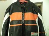 Geaca moto TSCHUL din piele, noua, marimea XXL, 54