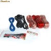 KIT set montaj CABLURI AUTO pentru amplificator audio subwoofer, NOU