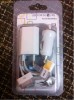 set accesorii casti cu microfon cablu de date, incarcator perete incarcator auto iphone ipod ipad USB 5V 1A