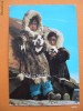 Canada - Portret de copii de eschimosi. Circulata 1981