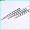 set de 3 pensule pentru pictura cu acril, acryl, manichiura, unghii false, constructie modele, gel nail art, sclipici, tempera acril, glitter