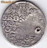 Polonia,Transilvania(n.Simleul Silvaniei):Bathoty Istvan-Stefan Bathory, TRIPLUGROS 1585 argint,moneda din salba