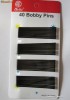 Agrafa, agrafe pentru par, negre din metal, coafor, coc, 40 buc