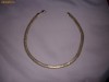 Lant aur tip colier dama - 14k -