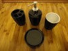 Set 4 piese ceramice pentru baie, culoare neagra, noi-noute, numai 49lei!!!