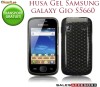 OFERTA! HUSA DARK GREY NEAGRA GEL - SILICON SAMSUNG S5660 GALAXY GIO - TRANSPORT GRATUIT