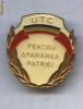 insigna utc pentru apararea patriei rara insigna utc pentru apararea patriei rara