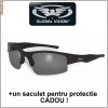 Ochelari de soare LightSpeed 3, produsi de Global Vision - SUA ; Cadou : un saculet pentru protectie !