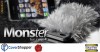 Husa Carcasa iPhone 4 4S Apple Iphone 4 / 4S Case Cover Monster Fur Cover Schnauzer Grey  - PRODUCT ORIGINAL