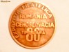Placheta Expozitia Filatelica Romania-Cehoslovacia , Timisoara '86