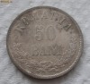 50 bani 1876 - stare foarte buna - luciu partial de batere - necuratata - foarte rar in aceasta stare