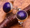Cercei argint .925 si Lapis Lazuli