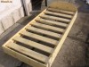 pat din lemn 90x200