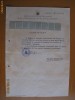 CERTIFICAT POLITEHNICA BUCURESTI CU 8 TIMBRE FISCALE DIN 1946