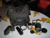 PENTAX  MZ-6O CU 2 OBIECTIVE, BLITZ SI ACCESORII