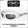 Ochelari de soare Chicago, produsi de Global Vision - SUA ; Cadou : un saculet pentru protectie !