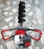 motosapa benzina  sfredel pamant gropi