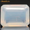 OPAL DE FOC de Mexic, alb cu reflexe superb, taiat octagon de 8.46 ct!!!