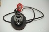 Colier cu Pandantiv Inox/Piele/Lemn ESPRIT EENL-10003T Original Sigilat-69e-Cutie,Etichete=