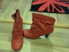 botine rosii