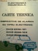 Carte tehnica