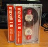 Maxell UR 90, normale, inregistrate impecabil!