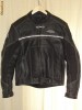 GEACA MOTO TSCHUL PIELE NEGRU MAT M