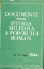 DOCUMENTE PRIVIND ISTORIA MILITARA A POPORULUI ROMAN 23-31 august 1944 II