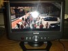 TV televizor auto 7 inch LCD 18 cm Color cu USB si slot de card  220V si 12V Telecomanda antena, suport LCD cabluri AV TV alimentator 220V si 12V