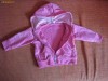 Hanorac / bluza trening roz cu gluga, de primavara-vara, 100 bumbac, 12 luni