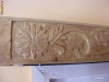 Galerie lemn masiv  perdea perdele  sculptata manual