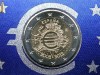 Spania moneda comemorativa 2 euro 2012 - 10 ani EURO - UNC
