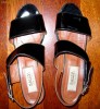 SANDALE VINTAGE ANII 90,BALLY, DIN PIELE NATURALA LACUITA,DEOSEBITE,STARE EXCELENTA