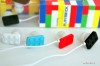 Casti in-ear model Lego pentru iPod iPhone iPad telefon mp3