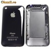 Carcasa Capac Spate APPLE iPHONE 3G 3GS 8GB 16GB NEGRU ALB BLACK WHITE MONTAJ GRATUITIN SERVICE PROFESIONAL