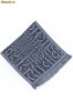 esarfa Valentino Calligraphie_GrisAnthracite_S13